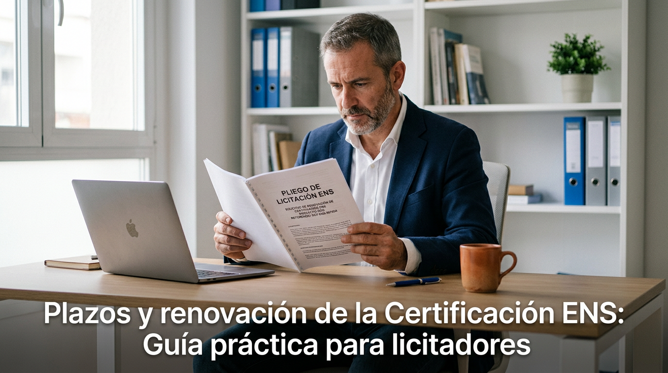 Plazos y renovación de la Certificación ENS: Guía práctica para licitadores